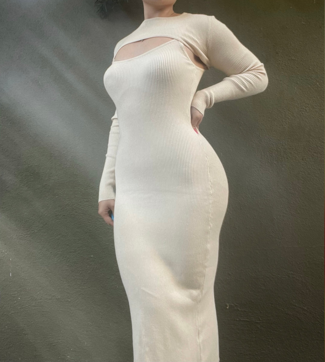 Knit Midi Dress Two Piece Matching Set – Mel's Couture Co Knit Midi Dress Two Piece Matching Set – Mel's Couture Co